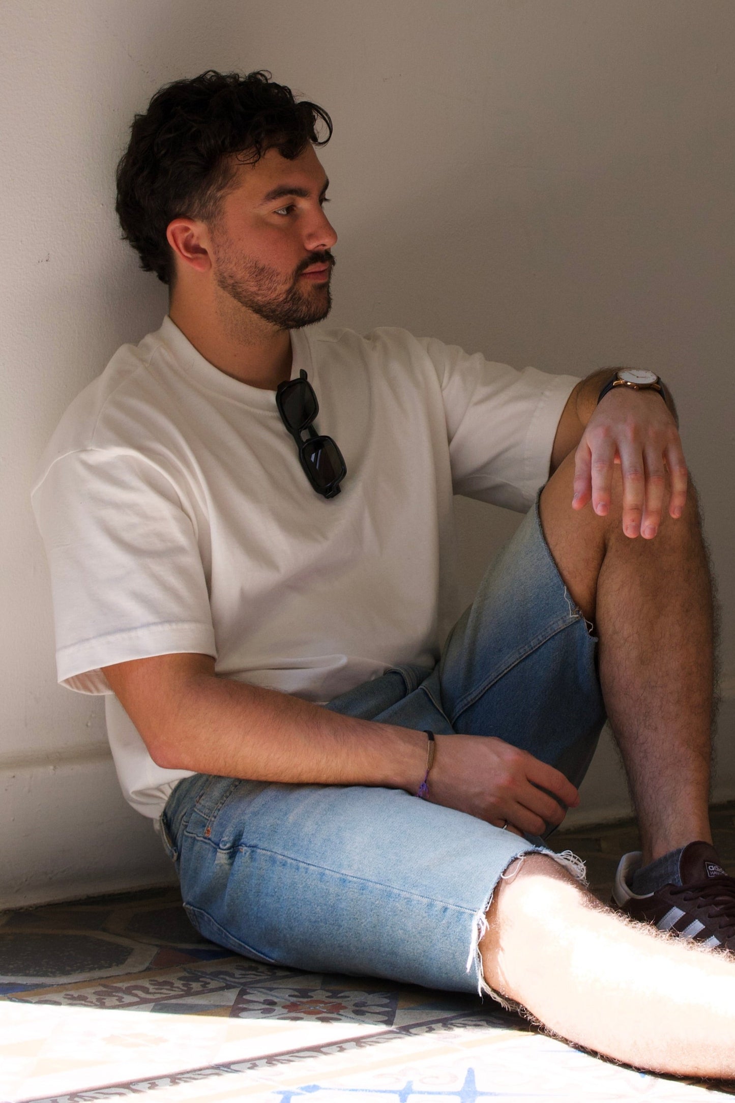 Cream Oversized T-Shirt