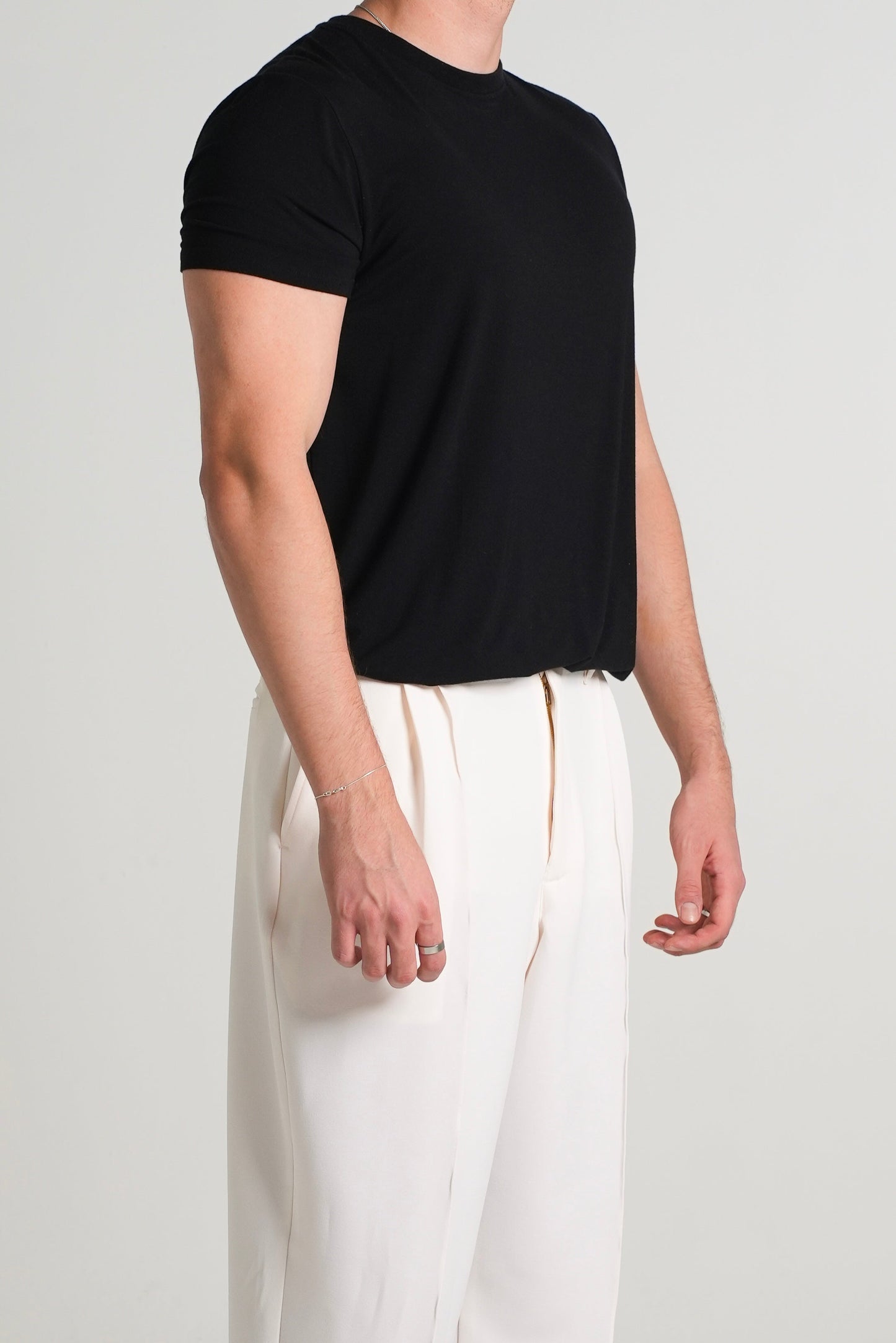 Black Muscle fit t-shirt